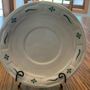 Longaberger Saucer, Heritage Green